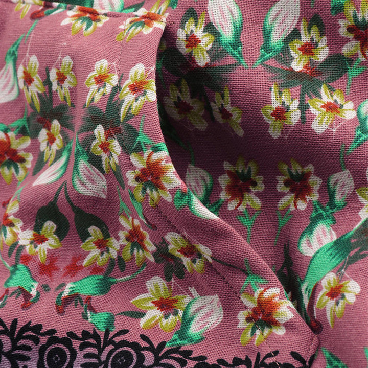 W&W Mode | Blumenpracht Jacke - Elegante Damenjacke mit Blumenmuster
