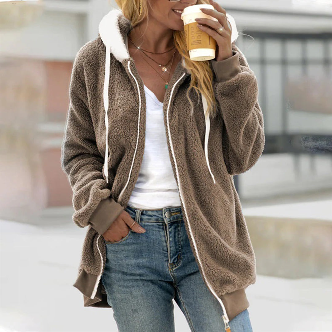 W&W Mode | Jacke mit Kapuze für Damen