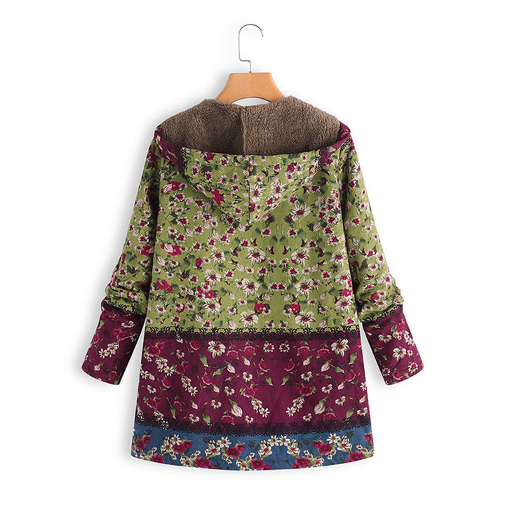 W&W Mode | Blumenpracht Jacke - Elegante Damenjacke mit Blumenmuster