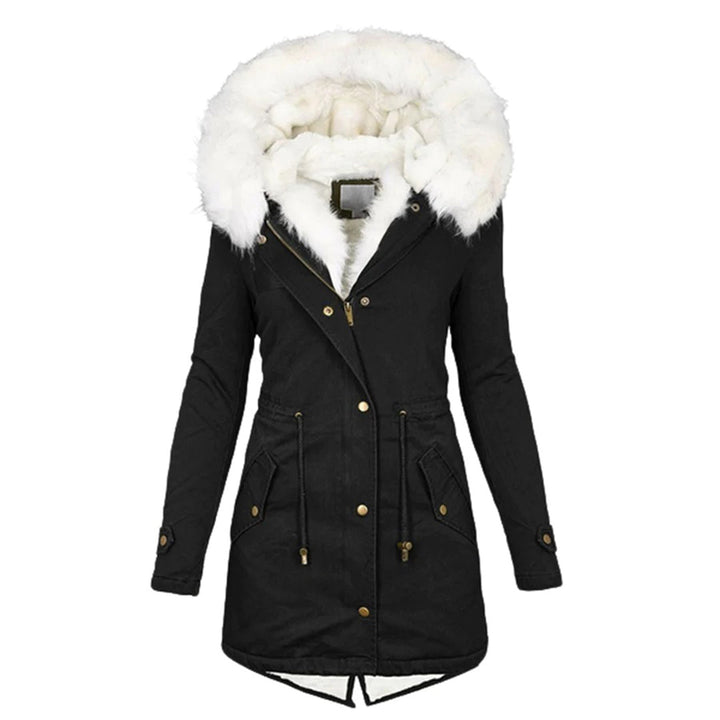 W&W Mode | Gepolsterte Winterjacke Mit Fell Für Damen