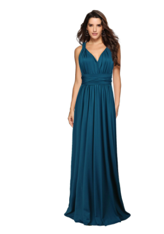 W&W Mode | Elegantes Baumwoll Wickelkleid