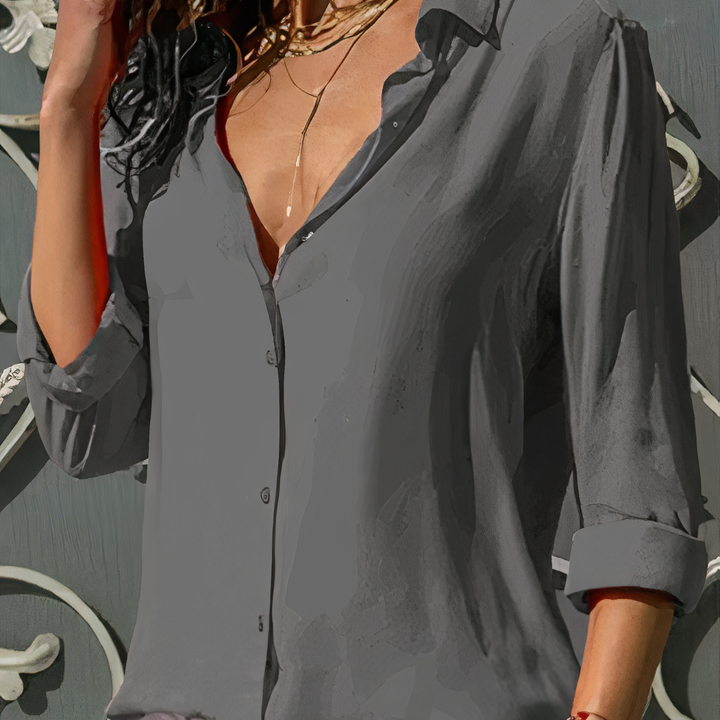 W&W Mode | Chiffon blouse für Damen - Luftige und stilvolle Bluse für festliche Anlässe