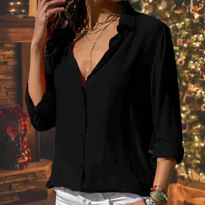 W&W Mode | Elegante Chiffonbluse Für Frauen