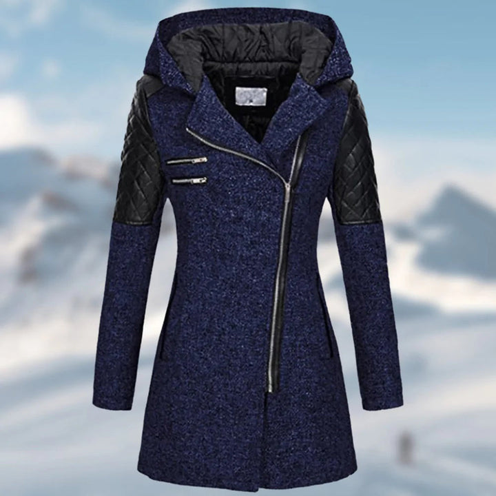W&W Mode Wintermantel mit Kapuze für Damen