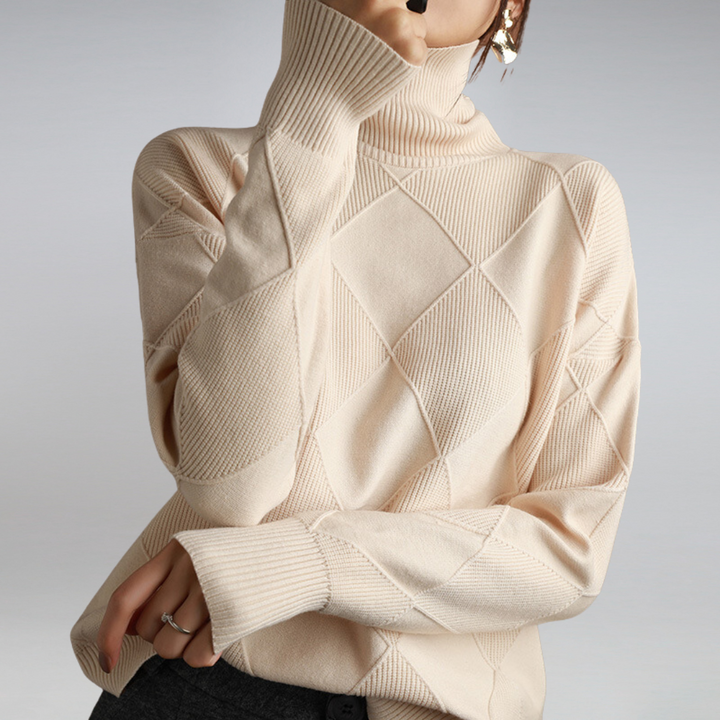 W&W Mode | lockere Passform Pullover Strickpullover Damen Strickwaren