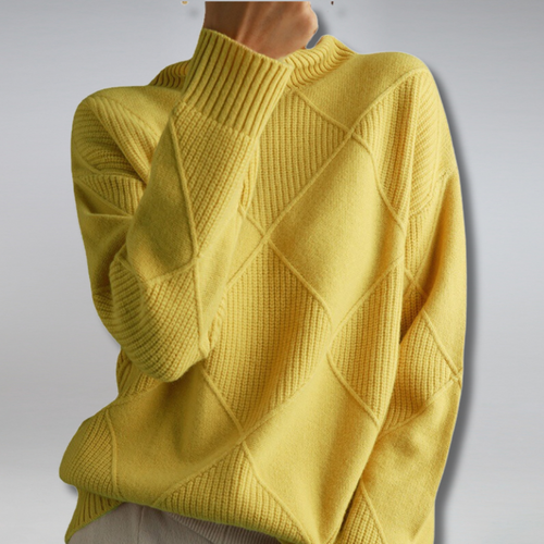 W&W Mode | lockere Passform Pullover Strickpullover Damen Strickwaren