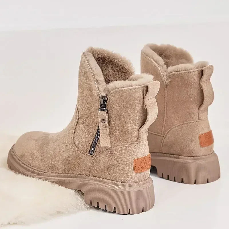 W&W Mode | Damen Winterstiefel mit Fellfutter
