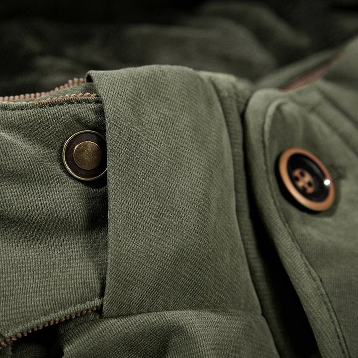 W&W Mode - Winter Fleecejacke für Herren