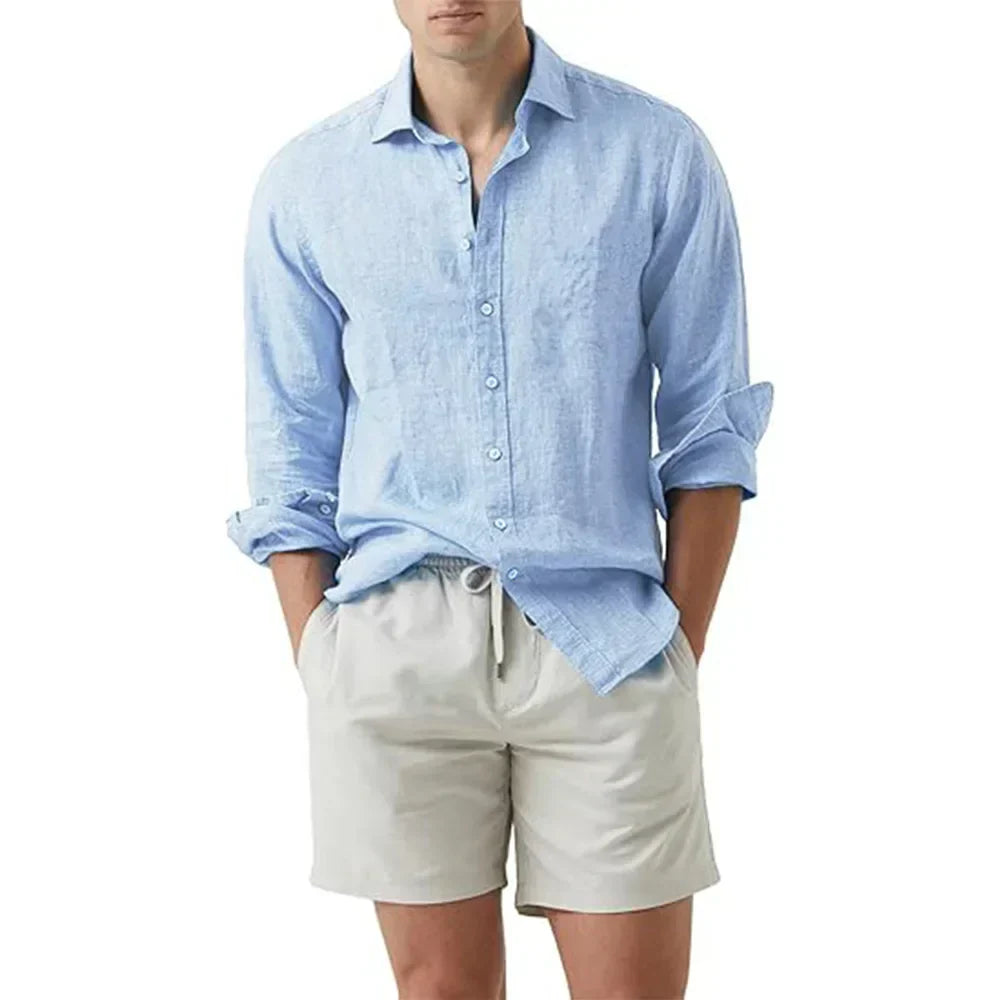 W&W Mode | Sommerhemd Aus Leinen Und Baumwolle