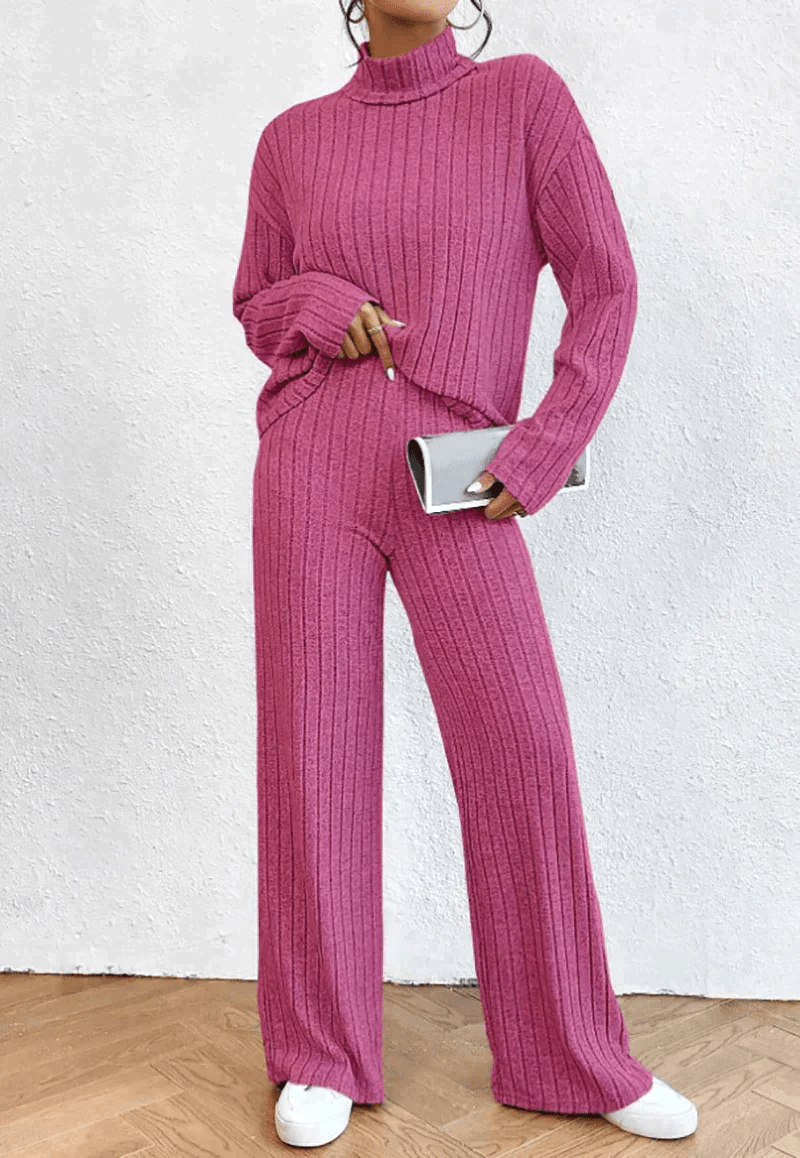 W&W Mode | Strickhose und Rollkragenpullover
