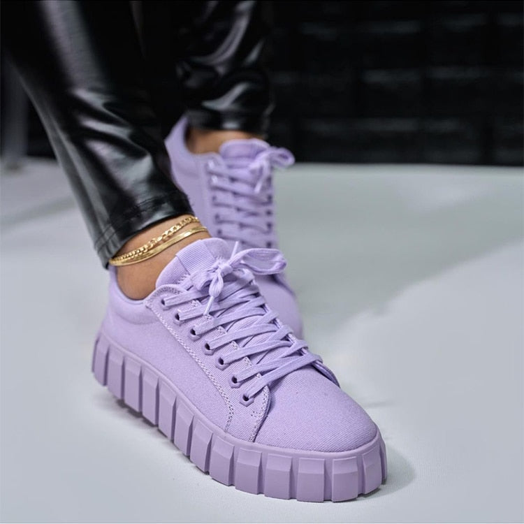 W&W Mode | Modische orthopädische Damen Sportschuhe mit dicker Sohle