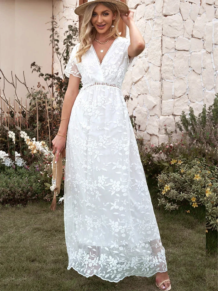 W&W Mode | Weinlese Boho Brautkleid