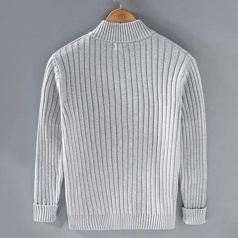 W&W Mode | Merino Zip Strickjacke Für Herren