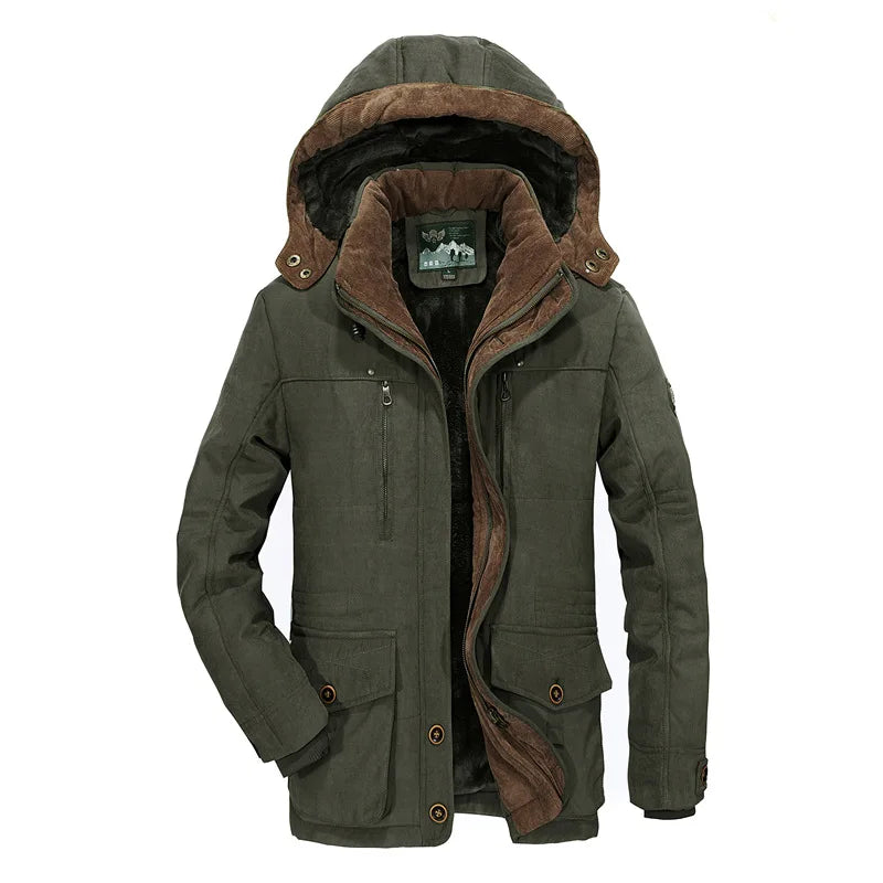 W&W Mode - Winter Fleecejacke für Herren