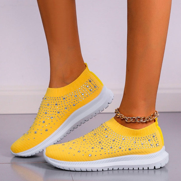 W&W Mode - Orthopädische glitzernde Turnschuhe