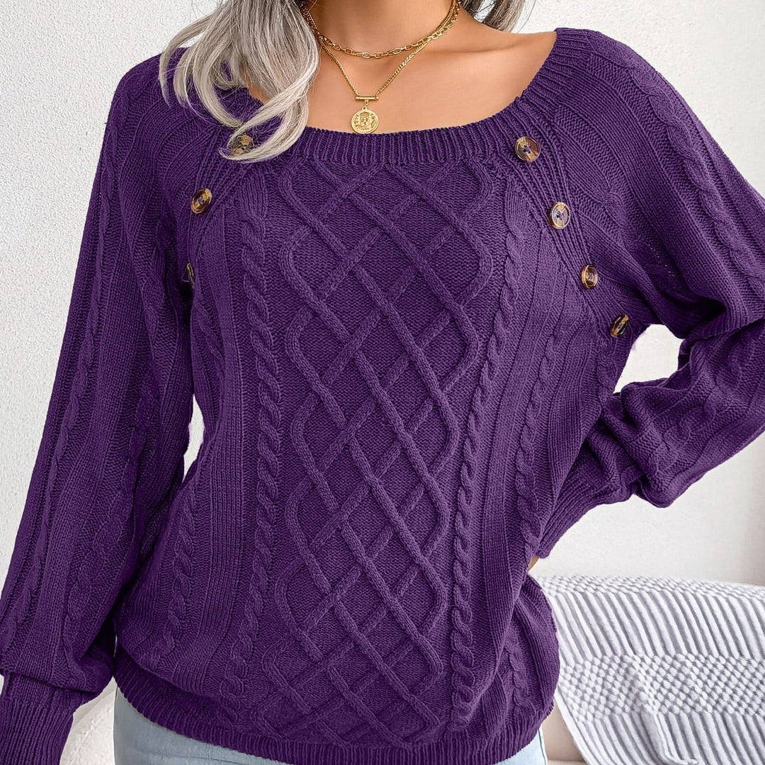W&W Mode - Stilvolle Gestrickte Pullover Für Damen