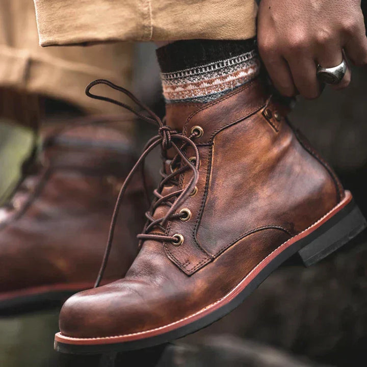 W&W Mode | Hohe Lederstiefel für Herren