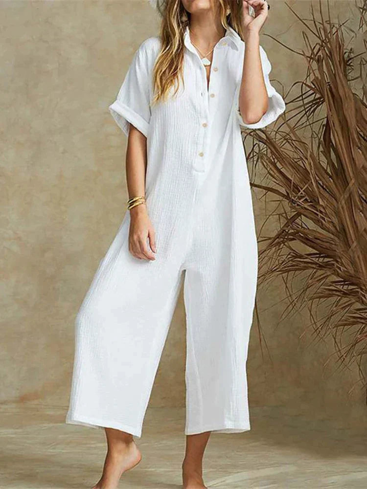 W&W Mode - Eleganter Workwear-Jumpsuit
