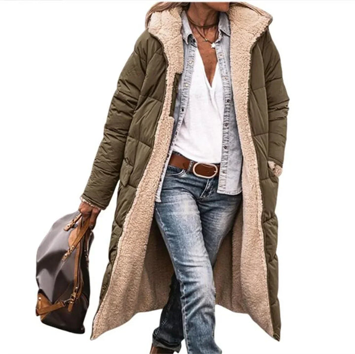 W&W Mode | Winterkapuzen-Steppjacke für Damen
