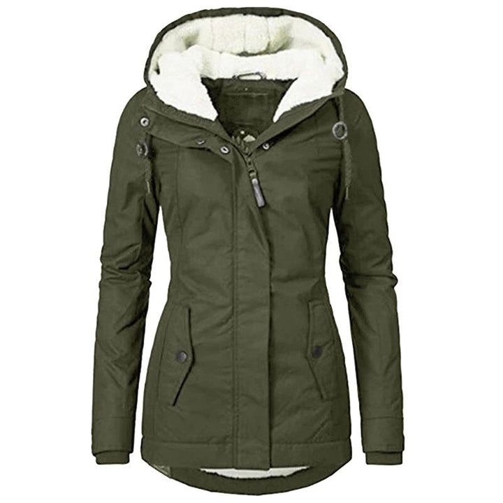 W&W Mode Heiße Herbstjacke: Wind- und Wasserfester Wetterschutz für Frauen