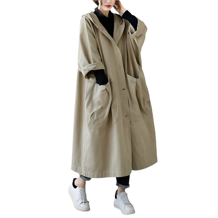 W&W Mode | Übergroße Windjacke Mit Taschen