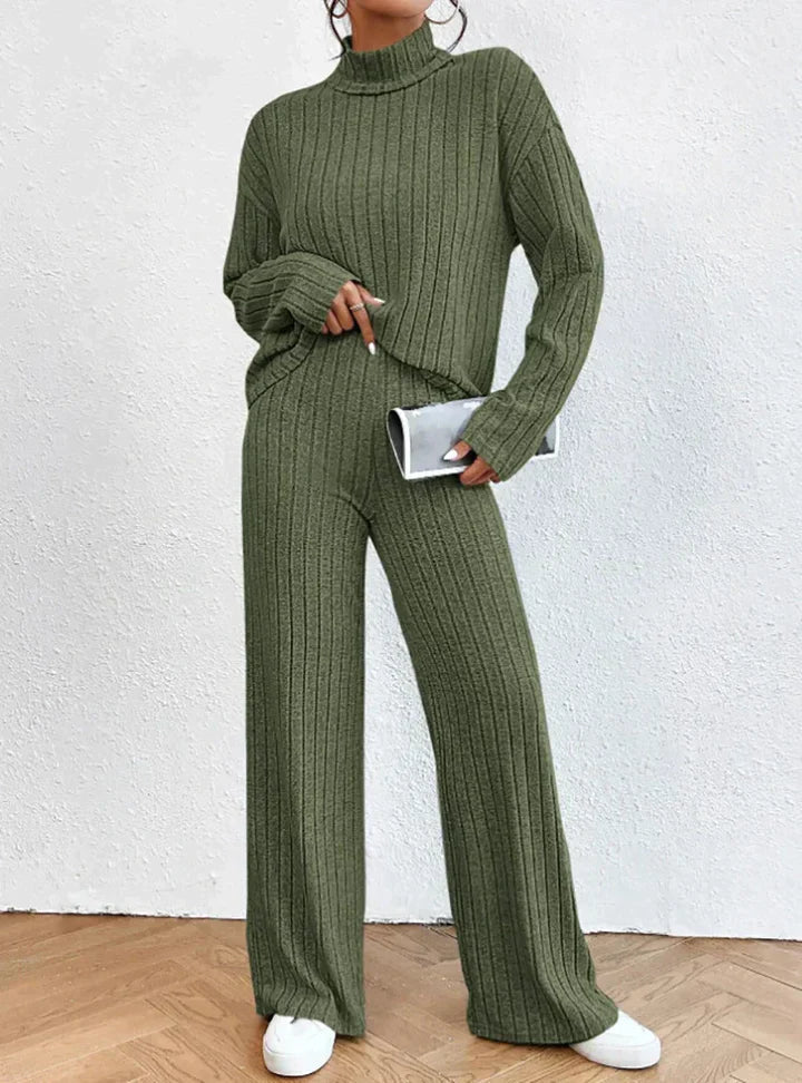 W&W Mode | Strickhose und Rollkragenpullover