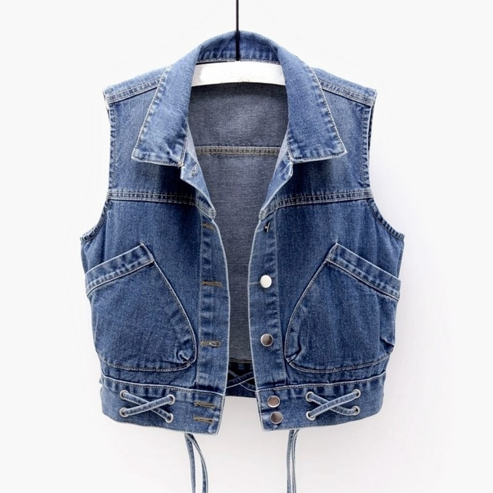 W&W Mode - Klassische Denim Jeansweste