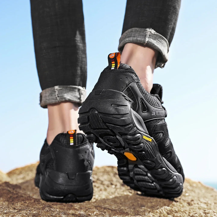 W&W Mode | Niedrig Wasserabweisende Wanderschuhe Mit Robuster Sohle Für Herren