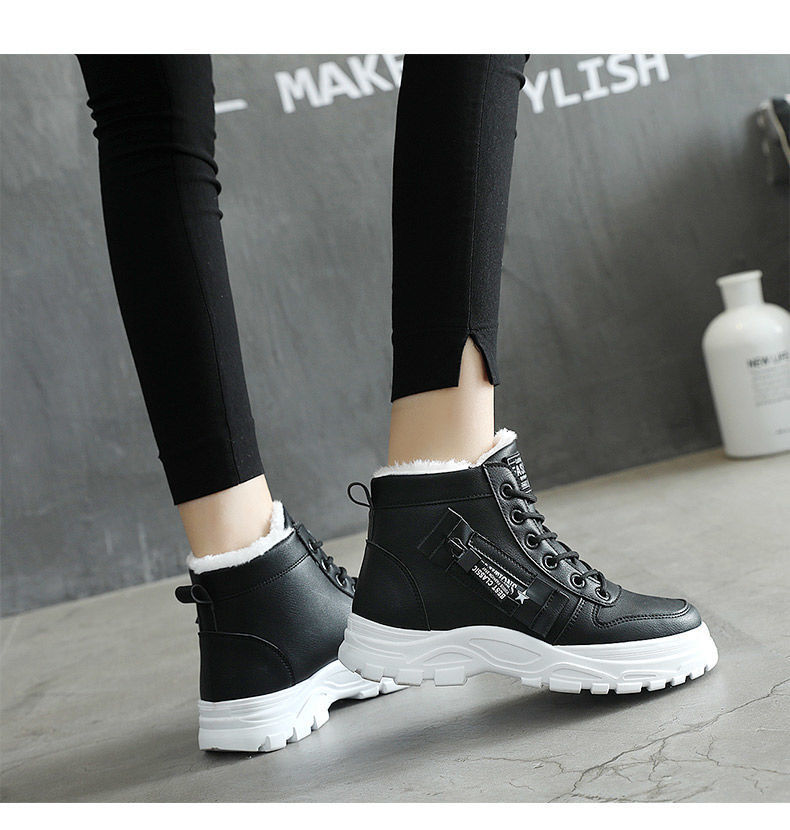 W&W Mode - Mit Fleece-Wolle gefütterte Evolution-Schuhe