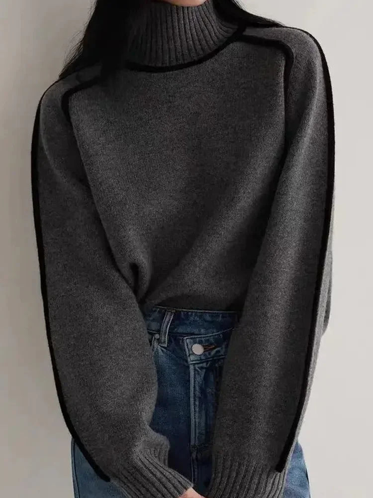 W&W Mode | Warme Damen Rollkragenpullover || Winter
