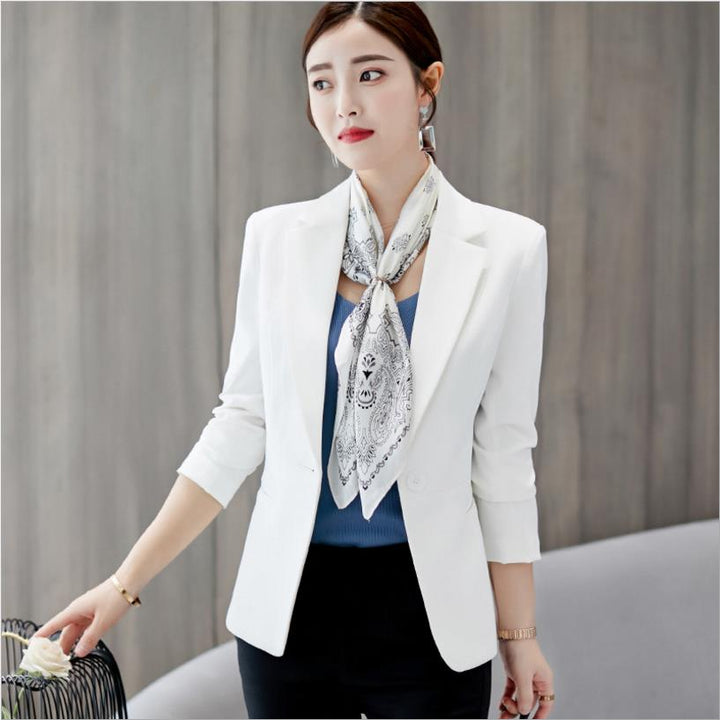 W&W Mode Lässig Taschen Kurz Blazer