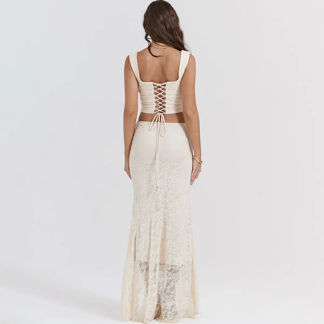W&W Mode | Elegantes 2-teiliges Kleider-sat