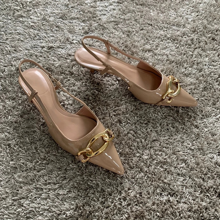 W&W Mode | Zehen Slingback Büroschuhe Für Damen