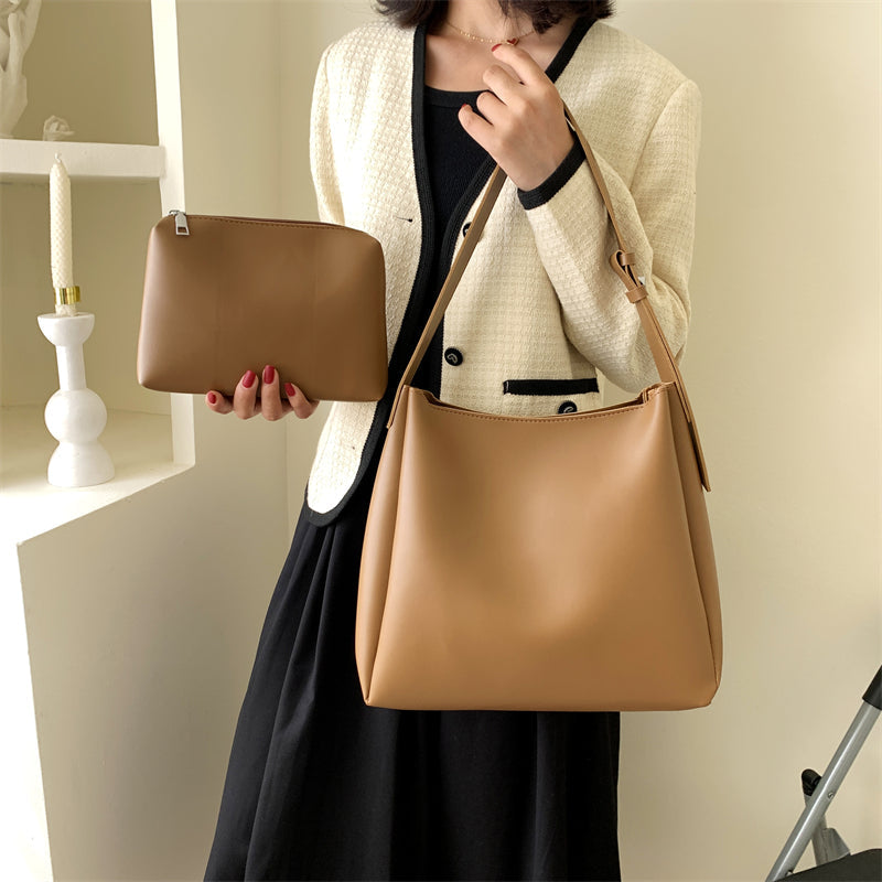 W&W Mode - Tote Tasche aus Leder