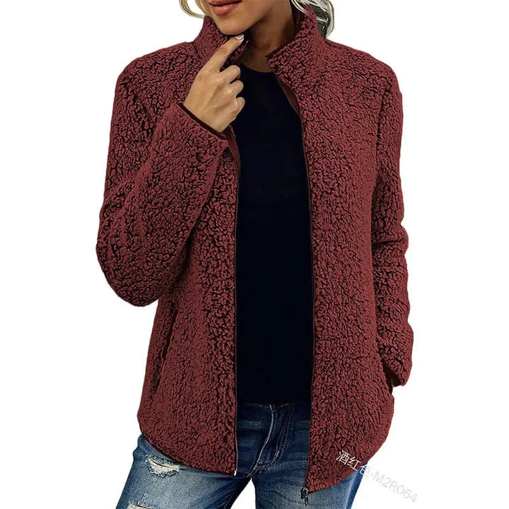 W&W Mode | Fleecejacke für Damen
