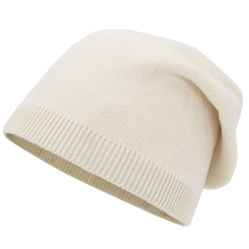 W&W Mode | Neue Weiche Dünne Gestrickte Mütze Damenmütze für Draußen