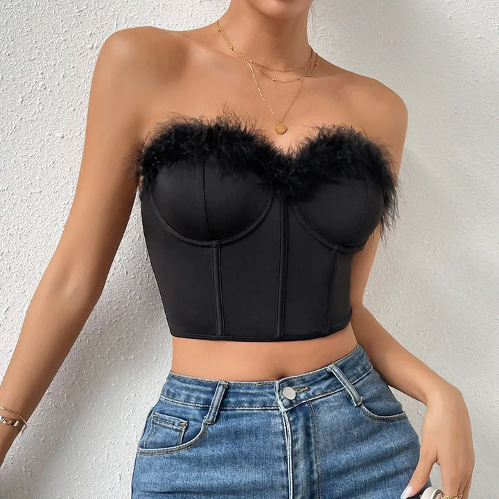 W&W Mode | Süß wie Candy Bustier Top