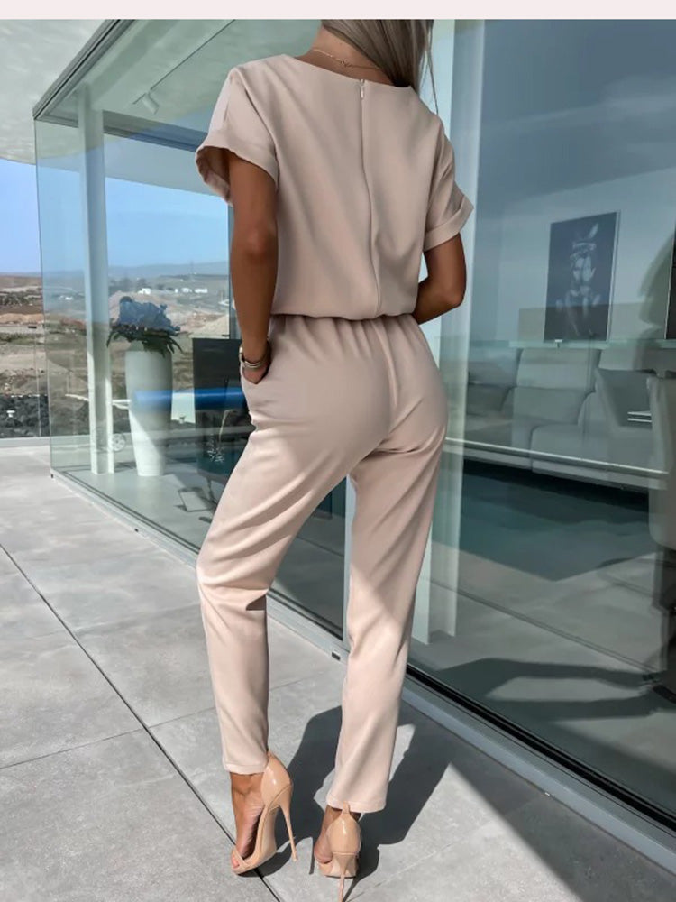 W&W Mode | Sommeroverall mit weitem Bein