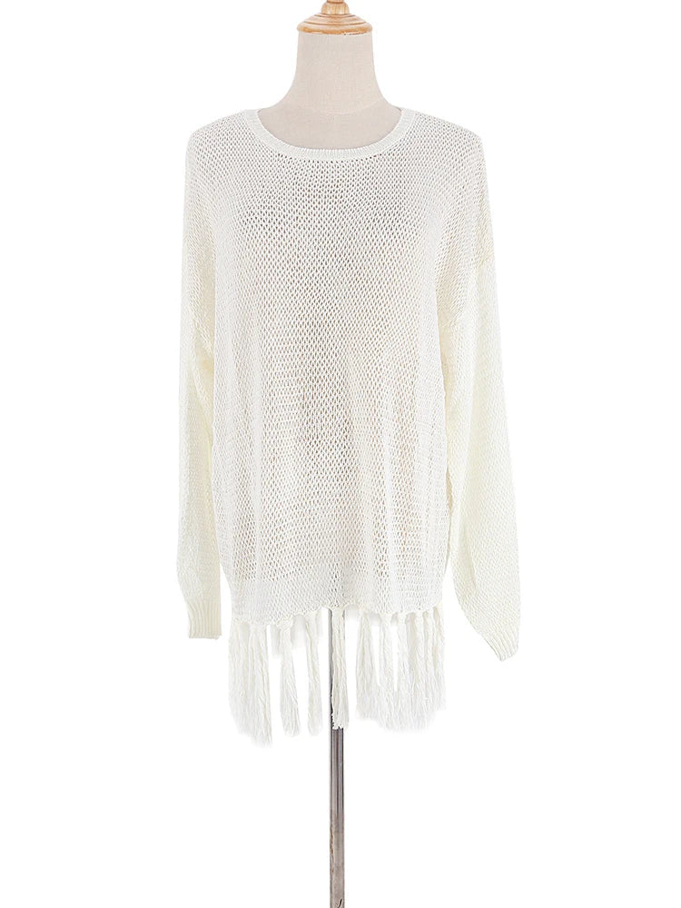 W&W Mode Boho Strick Sommerkleider