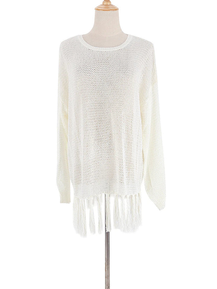 W&W Mode Boho Strick Sommerkleider