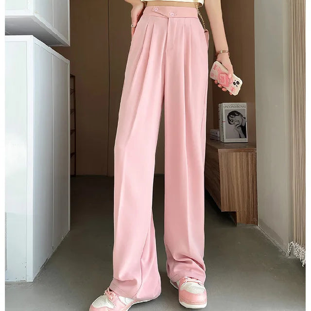W&W Mode - Damen Chic Weite Bein Hosen