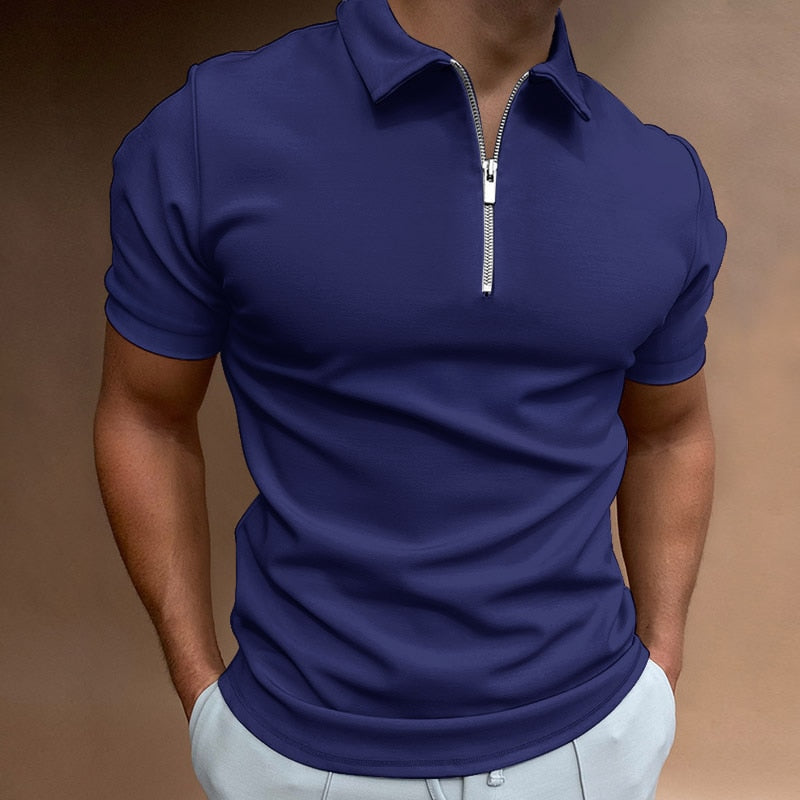 W&W Mode | Zip-Up Polo-Shirt