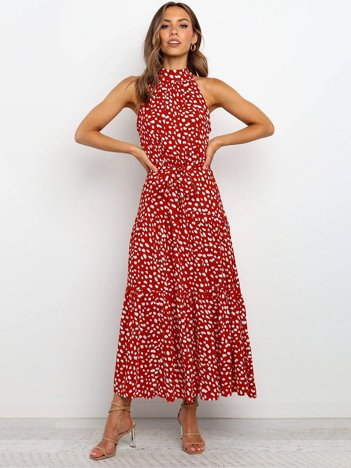 W&W Mode | Polka Neckholder Kleid