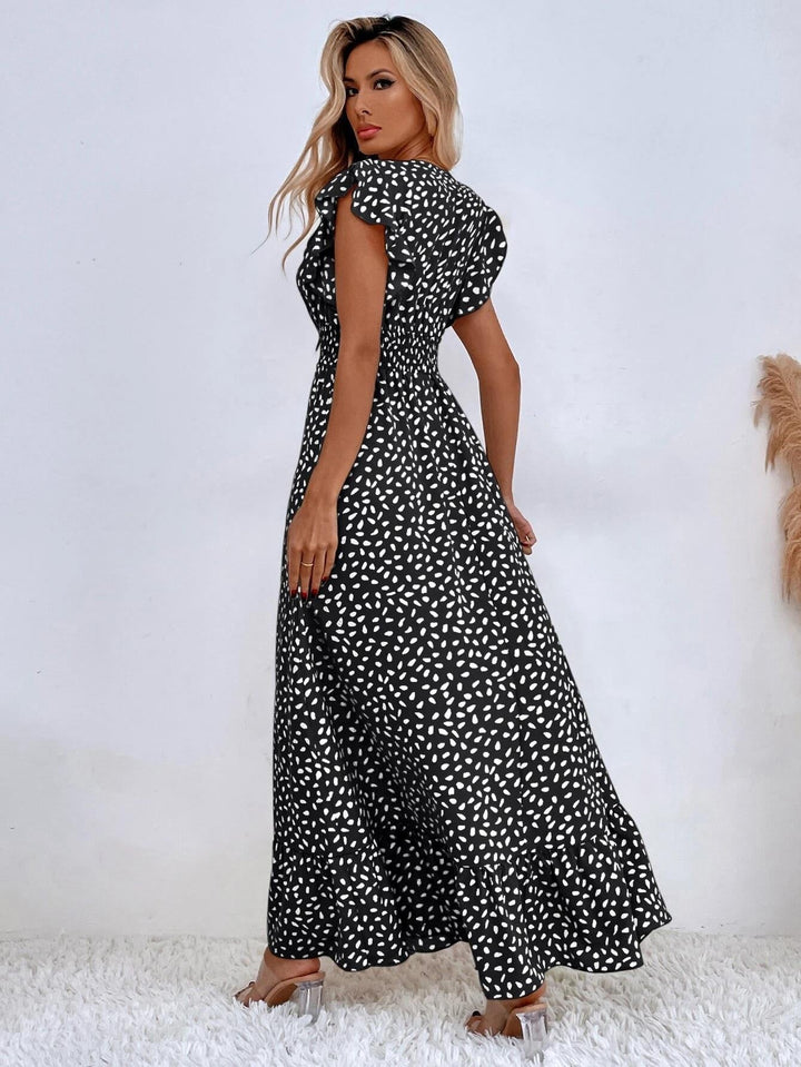 W&W Mode - Maxikleid mit Tupfenmuster