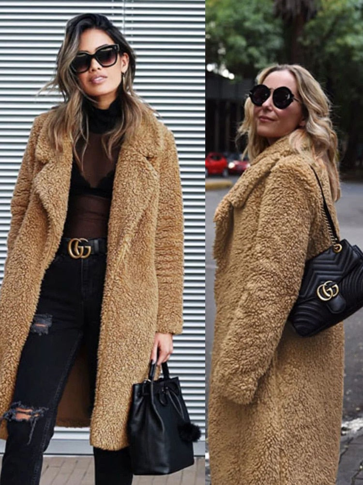 W&W Mode Classica: soft long coat for stylish appearances
