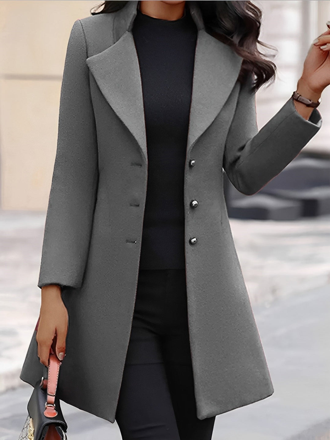 W&W Mode | Schmal geschnittener Blazer für Damen - Elegante und schlanke Passform