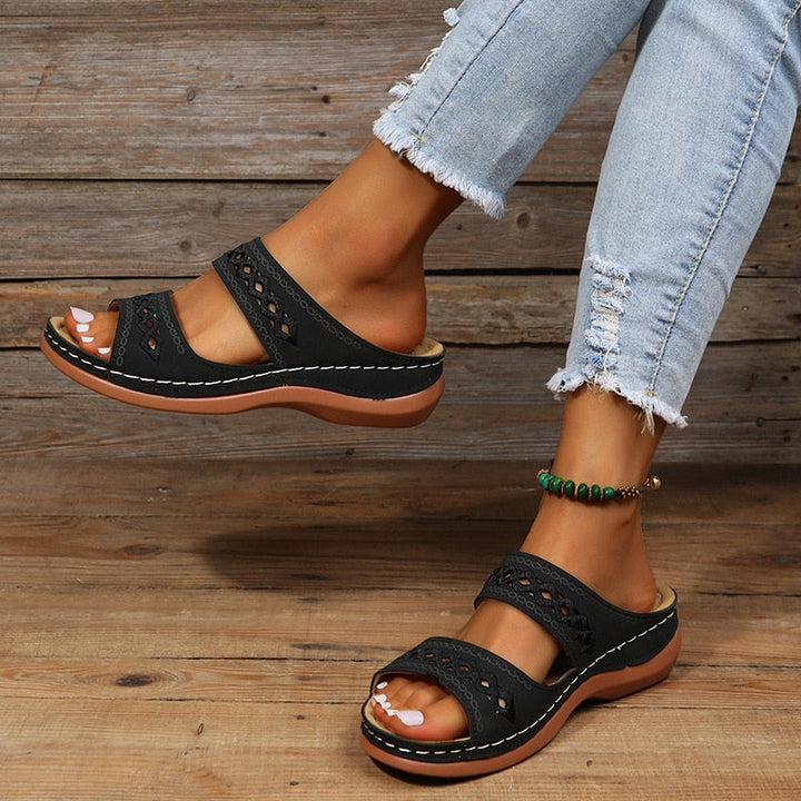 W&W Mode | Gepolsterte Orthopädische Sandalen