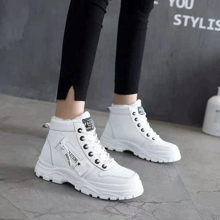 W&W Mode - Stilvolle, wasserdichte Winterstiefel