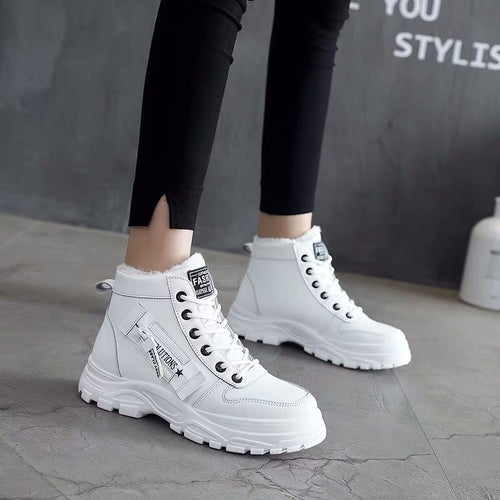W&W Mode - Mit Fleece-Wolle gefütterte Evolution-Schuhe