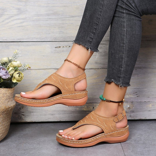 W&W Mode | Damensandalen Mit Ergonomischem Fußbett